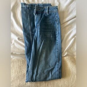 7 for All Mankind® Ultra High Rise DOJO Trouser in Pinyon size 24